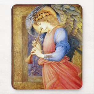 Angel Playing a Flageolet Burne-Jones Mousepad