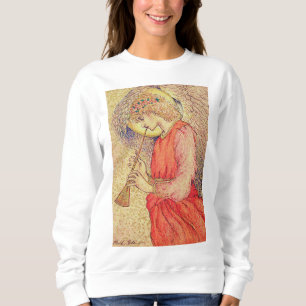 Angel Playing a Flageolet Sweatshirt