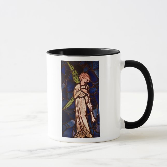 Angel playing a trumpet, c.1280 mug (Right)
