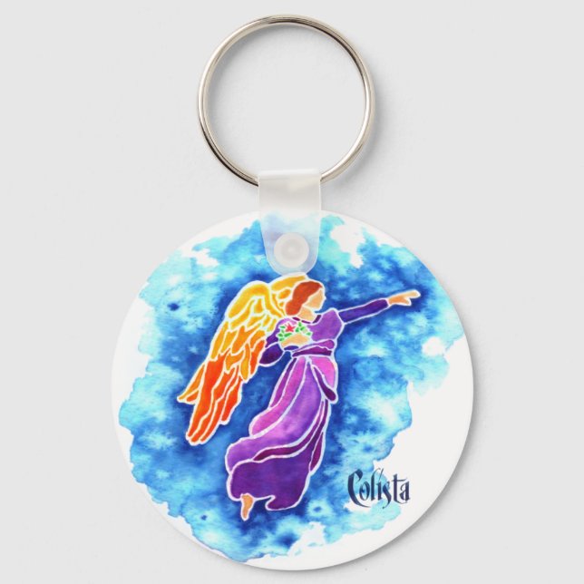 Angel Point to Future Keychain (Front)