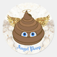 Angel Poop Emoji