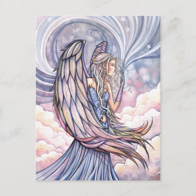 Angel Postcard by Molly Harrison (Front)