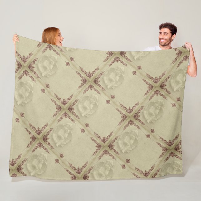 Angel Postcard Fleece Blanket (In Situ)