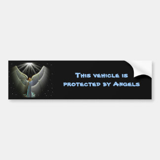 Angel Power Bumper Sticker