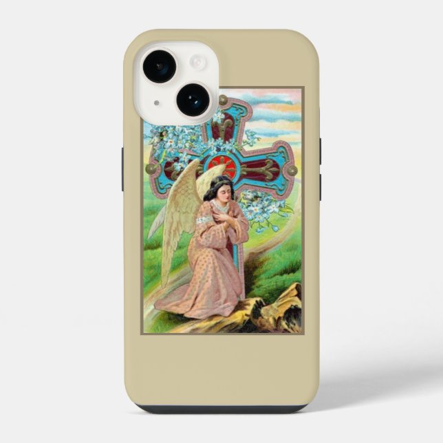 Angel Prayer iPhone Case (Back)
