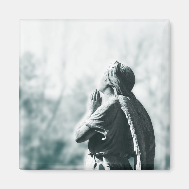 angel prayer magnet (Front)
