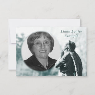 angel prayer memorial card
