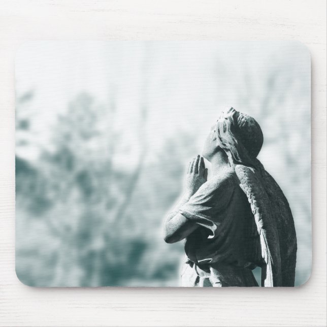 angel prayer mouse mat (Front)
