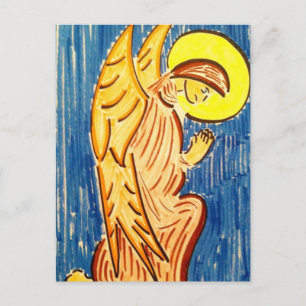 Angel Prayer Postcard