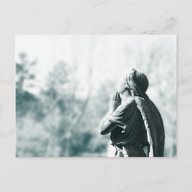 angel prayer postcard (Front)