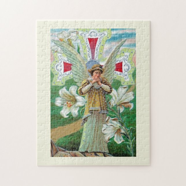 Angel Praying Jigsaw Puzzle (Vertical)
