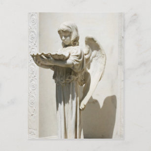 angel praying Savannah Georgia Postcard