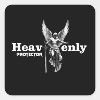 Angel Print - Heavenly Protector - Sticker