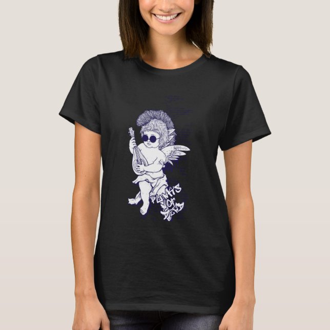 Angel Punk Rocker T-Shirt (Front)