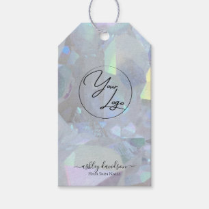 Angel Quartz Gift Tags Logo Business String Tags