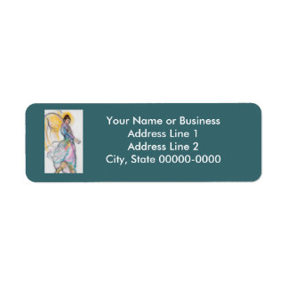 Angel Return Address Label
