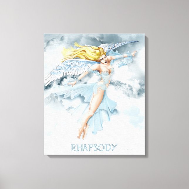 Angel Rhapsody - Stretched Canvas Print (Front)