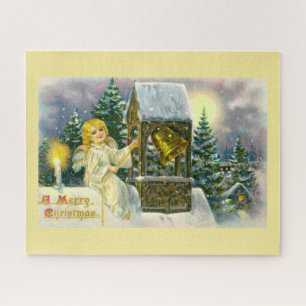 Angel ringing a bell jigsaw puzzle