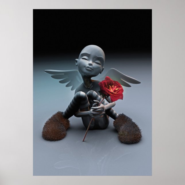 angel&rose poster (Front)