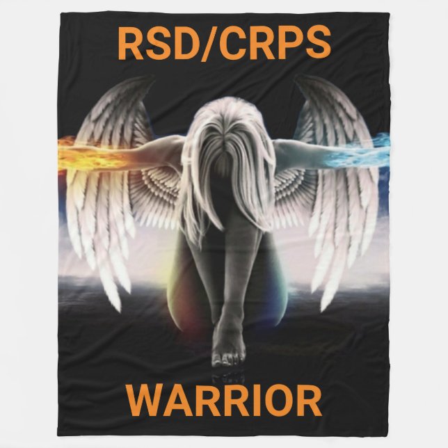 Angel...RSD/CRPS Fleece Blanket (Front)