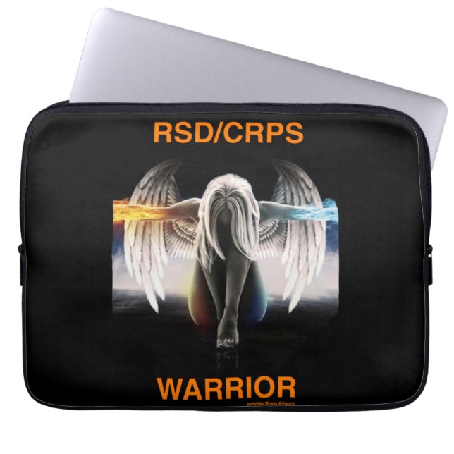 Angel...RSD/CRPS Laptop Sleeve (Front)
