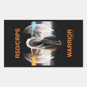 Angel...RSD/CRPS Rectangular Sticker