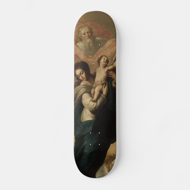 angel saviour skateboard (Front)