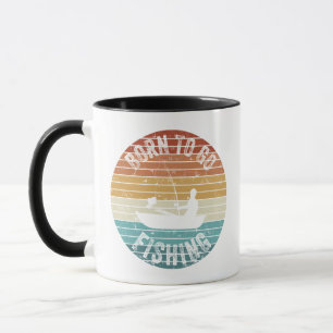 Angel Shirt - Geboren um zu angeln Mug