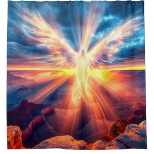 Angel Shower Curtain