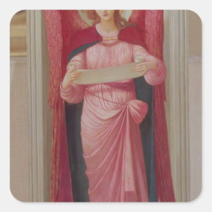 Angel Square Sticker