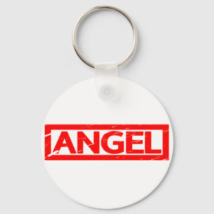 Angel Stamp Key Ring