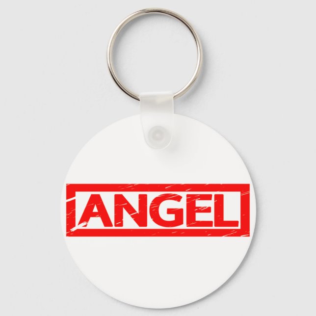 Angel Stamp Key Ring (Front)