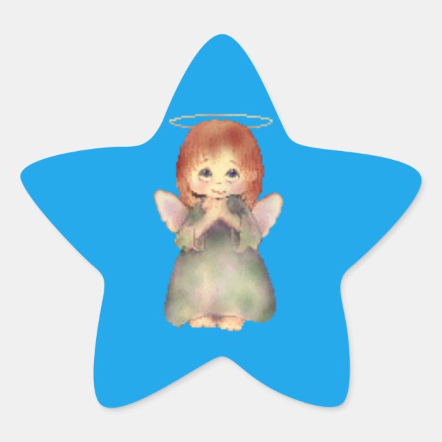 Angel Star Sticker (Front)