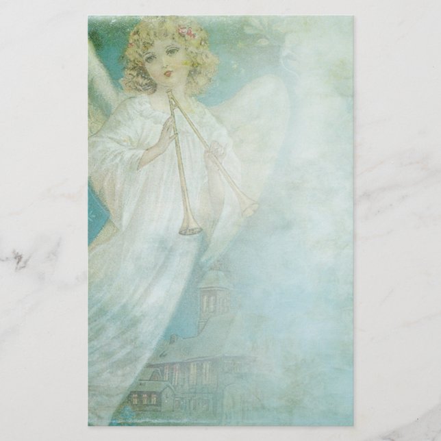 Angel  Stationary Stationery (Front)