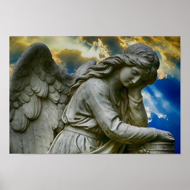 Angel Statue Poster (Front)