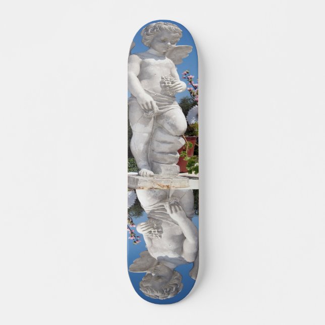 Angel Statue Skateboard (Front)