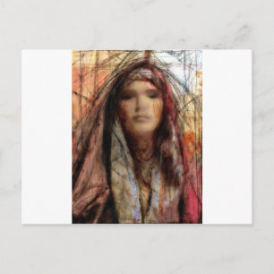 Angel study f8 postcard