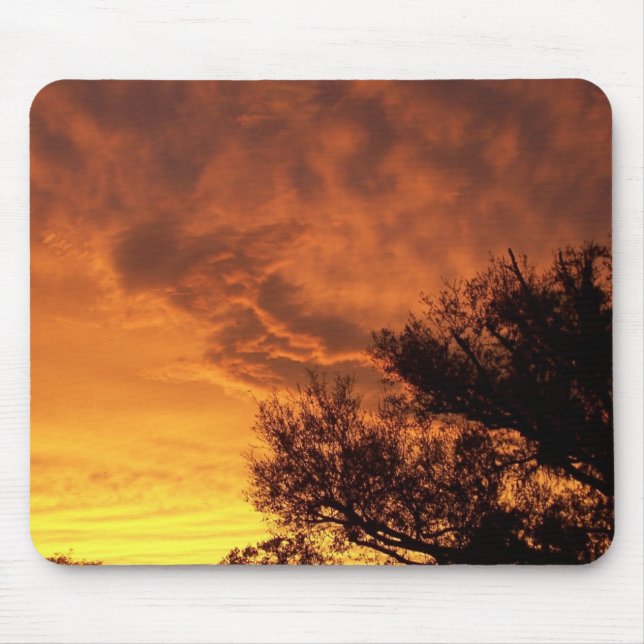 Angel Sunset Mouse Mat (Front)