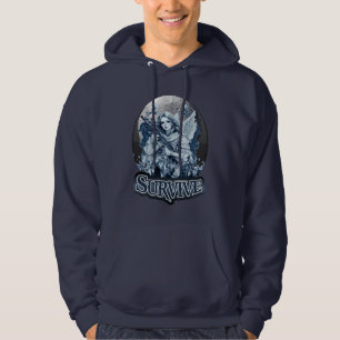 Angel Survive – Futuristic Street Art Hoodie