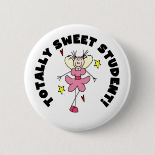 Angel Sweet Student 6 Cm Round Badge