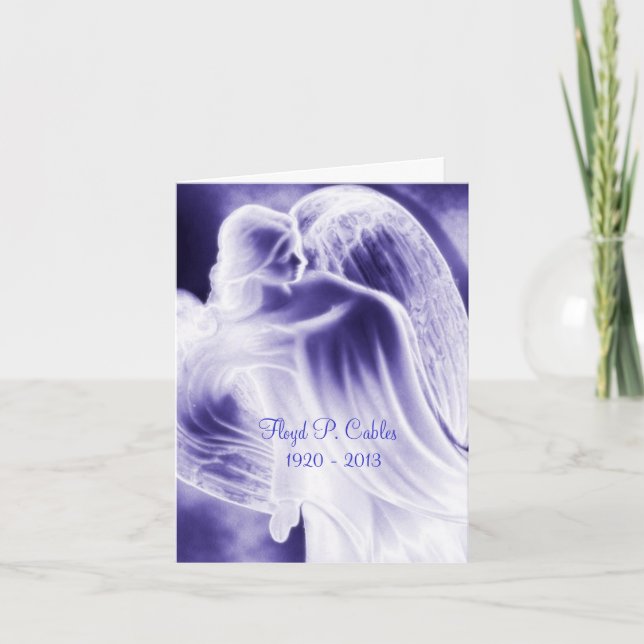  Angel Thank You Card (Front)