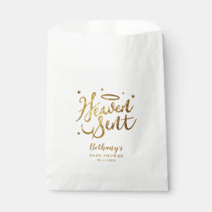 Angel Theme Heaven Sent Baby Shower Favour Bags