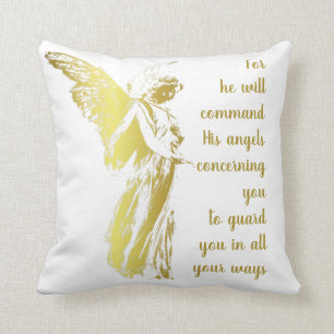 Angel Thinking of you and Saying a Prayer Cushion