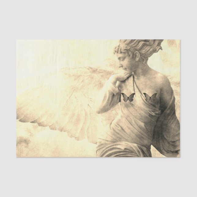 ANGEL TISSUE PAPER IN YELLOW (Front)