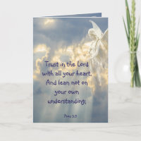 Angel Trust in the Lord Quote Inspirational