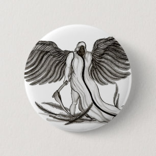 Angel Uriel 6 Cm Round Badge