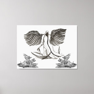 Angel Uriel Canvas Print