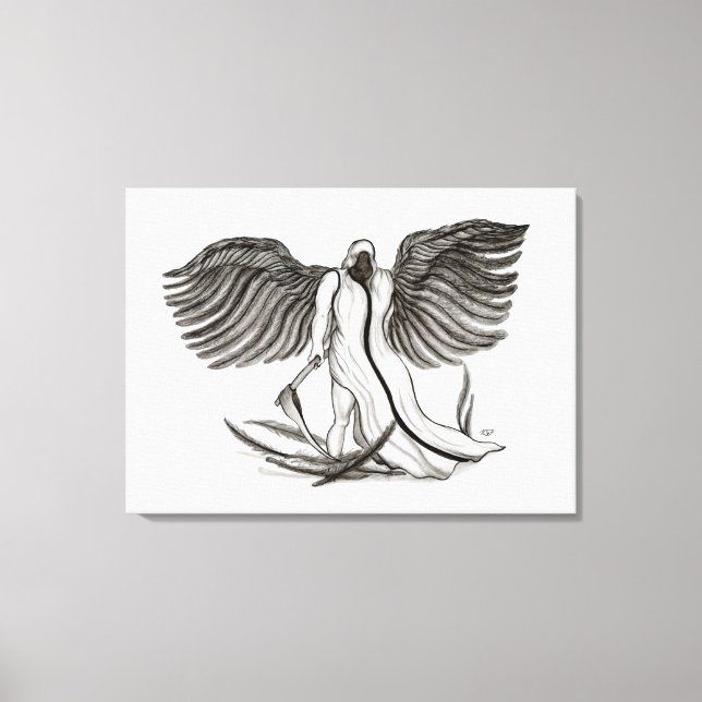 Angel Uriel Canvas Print (Front)