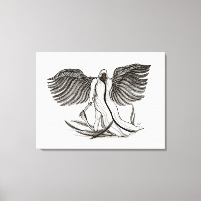 Angel Uriel Canvas Print (Front)
