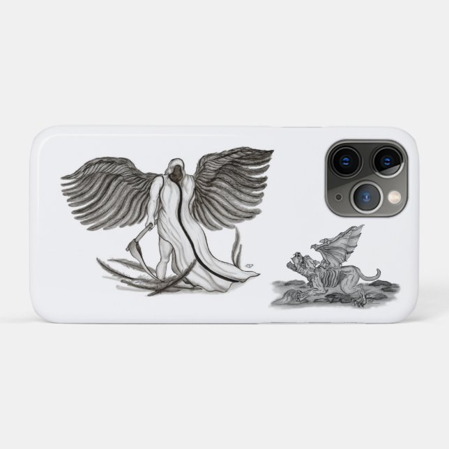Angel Uriel Case-Mate iPhone Case (Back (Horizontal))